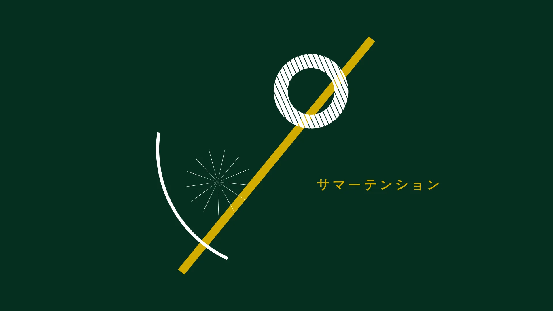 〈自主制作〉モーショングラフィックス「サマーテンション」